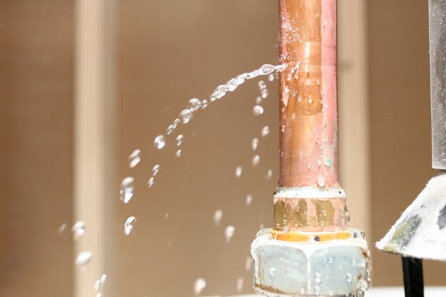 why is my boiler leaking water?