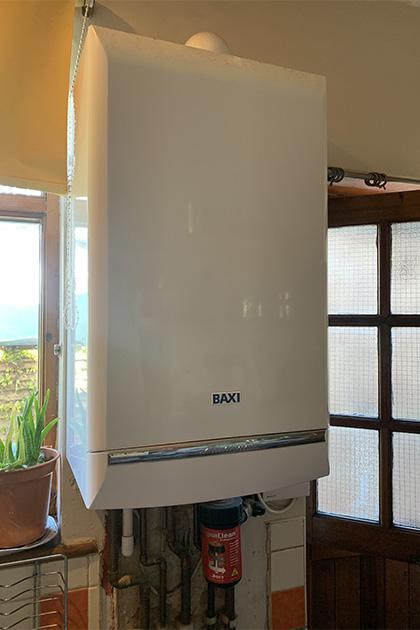 New Baxi boiler installation in Hornchurch